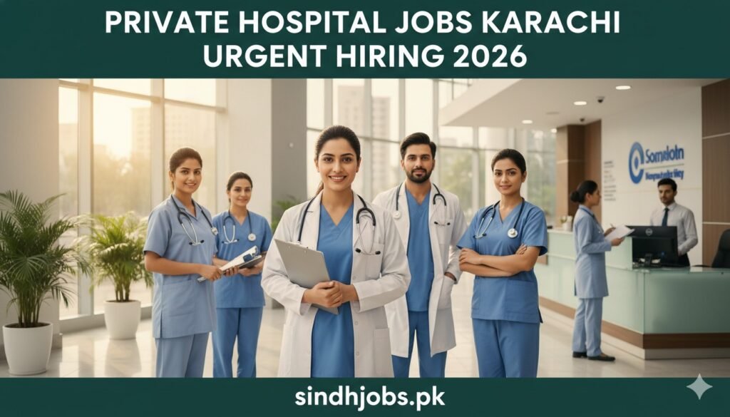 Private Hospital Jobs Karachi Urgent Hiring 2026