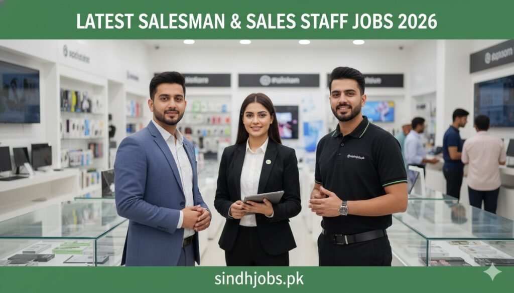 Salesman & Sales Staff Jobs 2026
