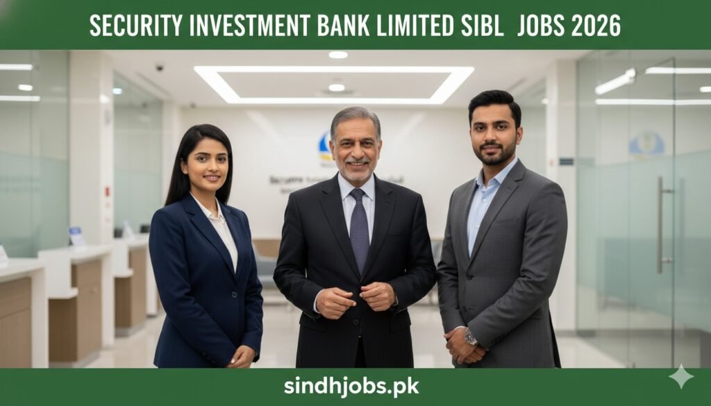 Security Investment Bank Limited SIBL Jobs 2026