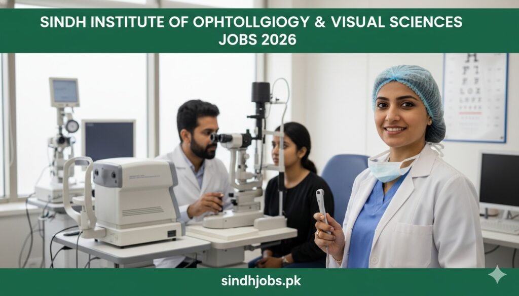 Sindh Institute Of Ophthalmology & Visual Sciences Jobs 2026
