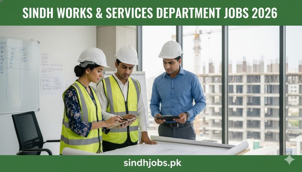 Sindh Works & Services Department Jobs 2026