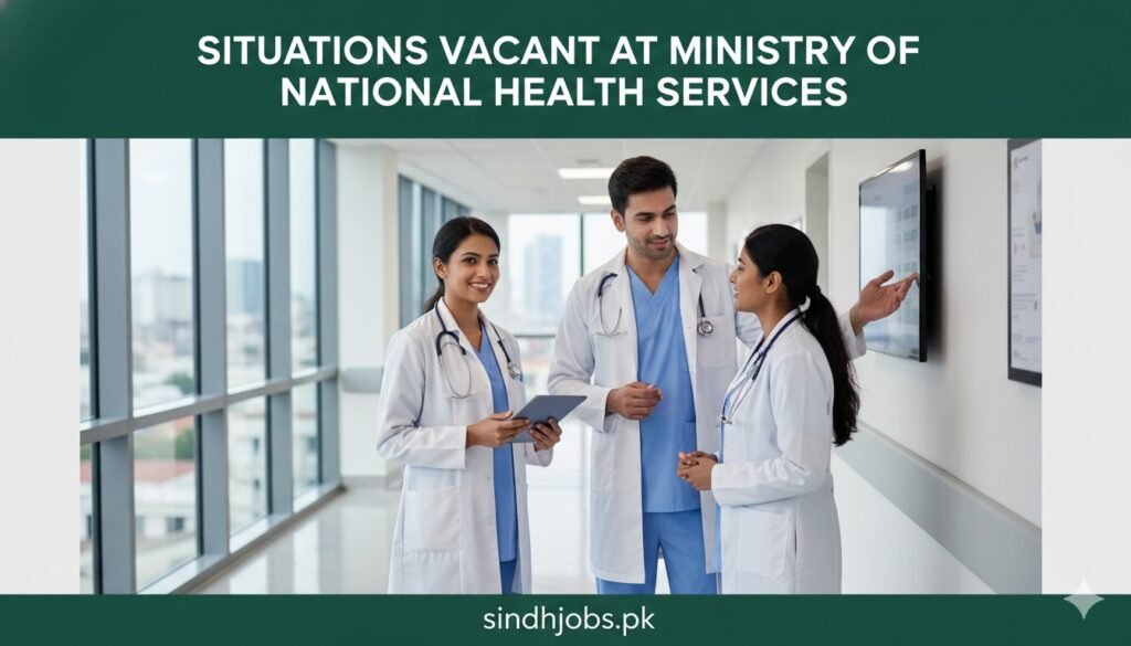 Situations Vacant At Ministry Of National Health Services