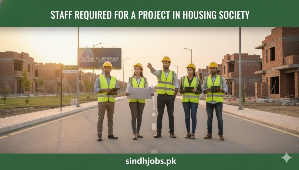 Staff Required For A Project In Housing Society
