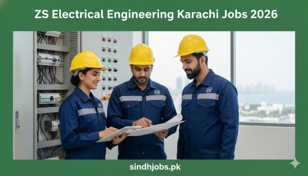 ZS Electrical Engineering Karachi Jobs 2026