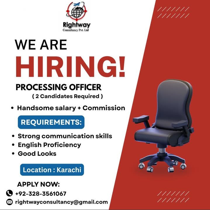 Latest Processing Officer Jobs 2026
