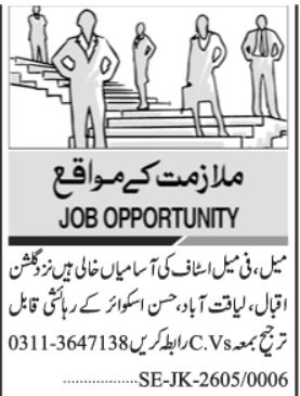 Male & Female Office Staff Jobs 2026 