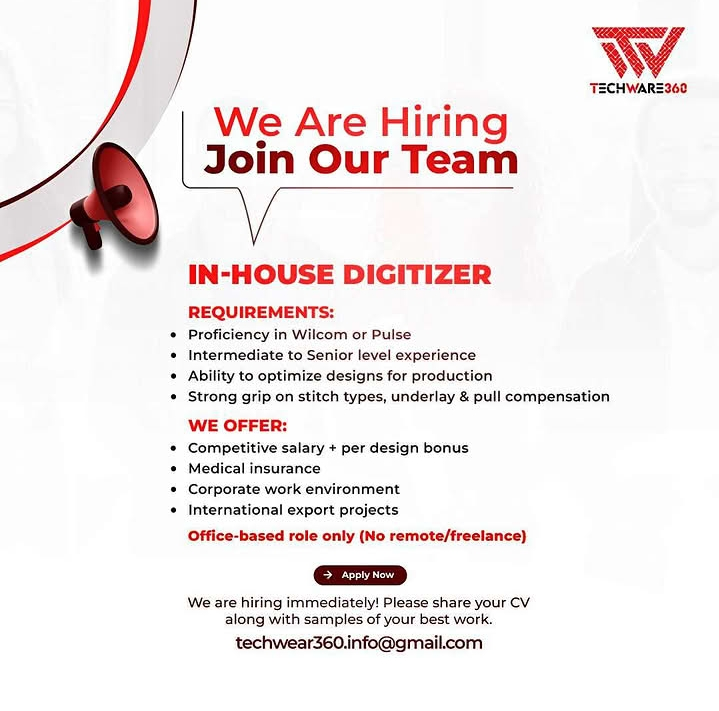 Embroidery Digitizer Elite Expert Role in Sindh