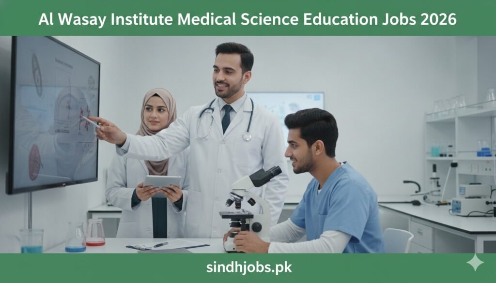 Al Wasay Institute Medical Science Education Jobs 2026