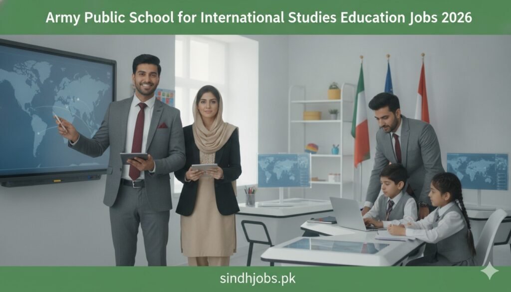 Army Public School for International Studies Education Jobs 2026