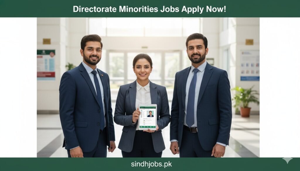 Directorate Minorities Jobs Apply Now!