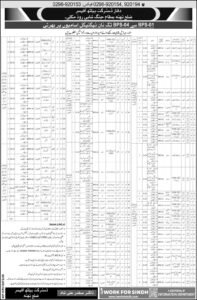 Health Department BPS 1 TO BPS 4 Thatta Jobs 2026