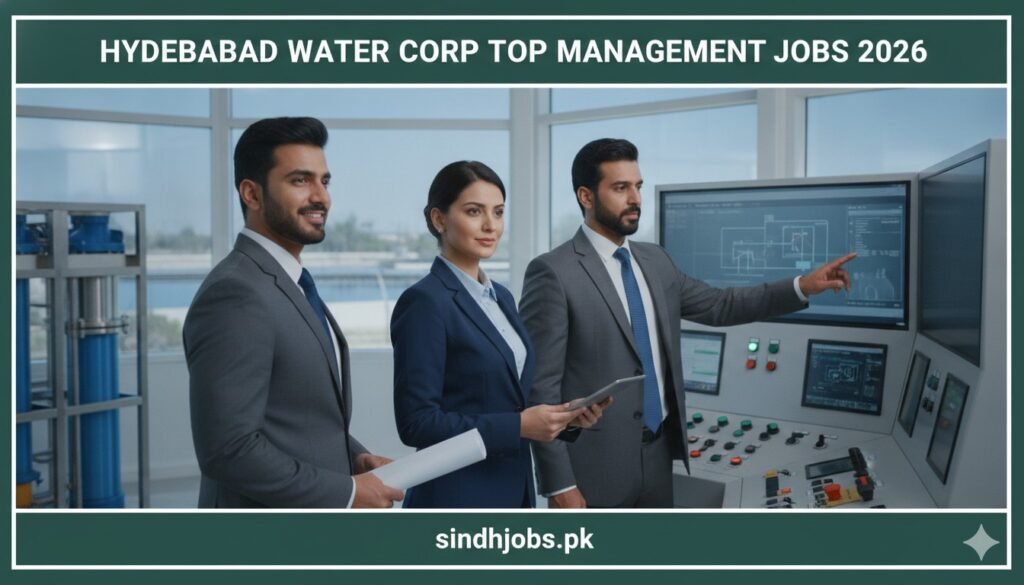 Hyderabad Water Corp Top Management Jobs 2026