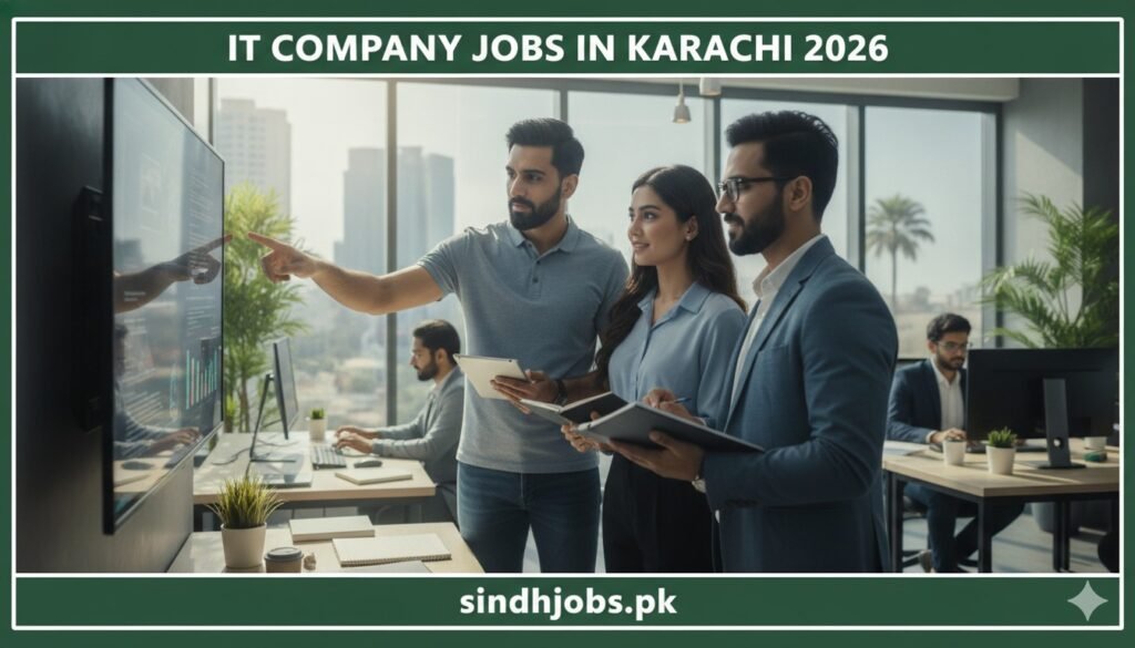 IT Company Jobs in Karachi 2026 Apply Now