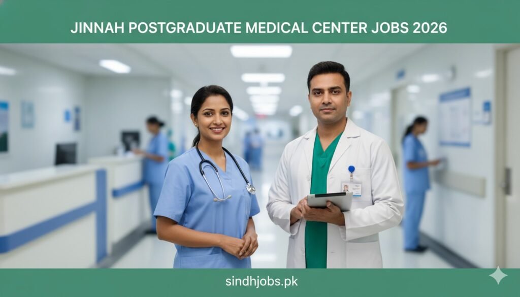 Jinnah Postgraduate Medical Center Jobs 2026