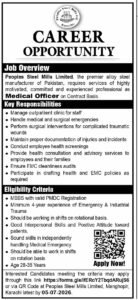 Jobs At Peoples Steel Mills Limited PSML In Sindh 2026
