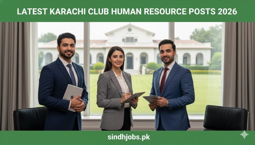 Latest Karachi Club Human Resource Posts 2026