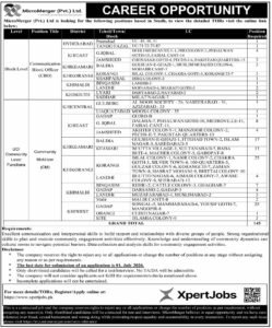 Latest MicroMerger Pvt Ltd Company Hyderabad Jobs 2026