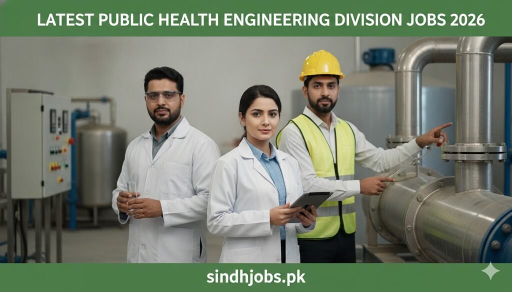 Latest Public Health Engineering Division Jobs 2026
