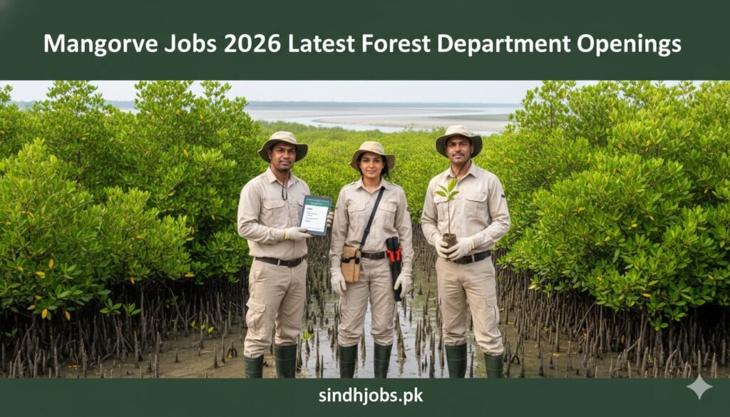 Mangrove Jobs 2026 Latest Forest Department Openings