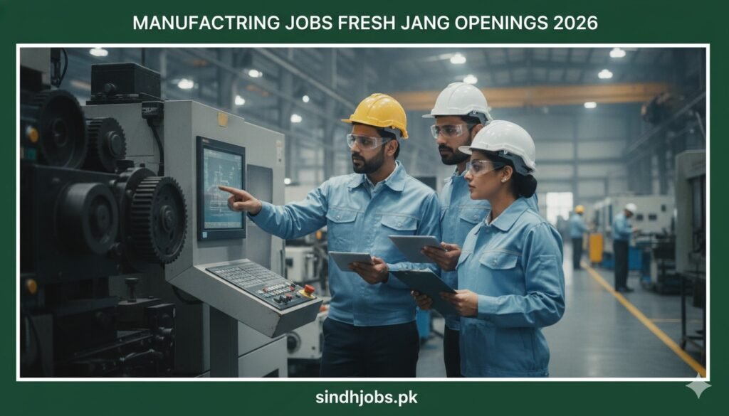 Manufacturing Jobs Fresh Jang Openings 2026