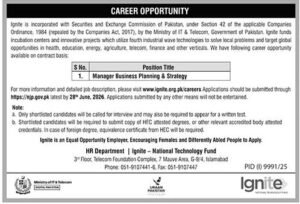 Ministry Of IT and Telecom Jobs Career Positions 2026