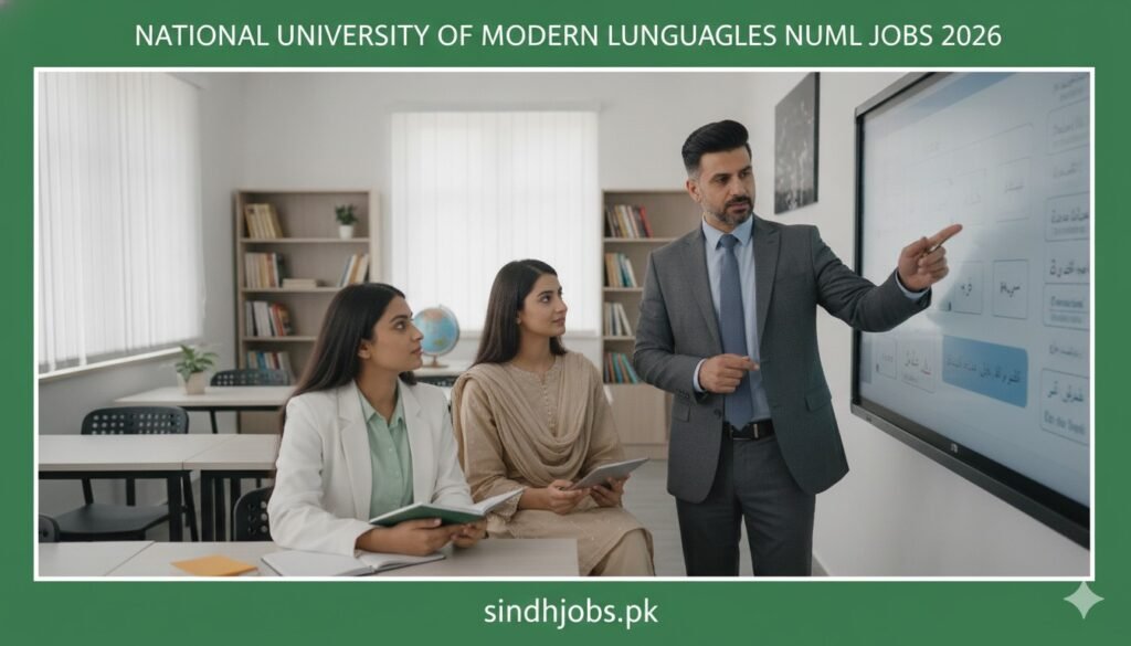 National University Of Modern Languages NUML Jobs 2026