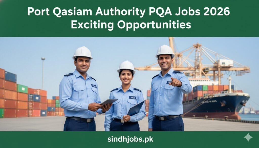 Port Qasim Authority PQA Jobs 2026