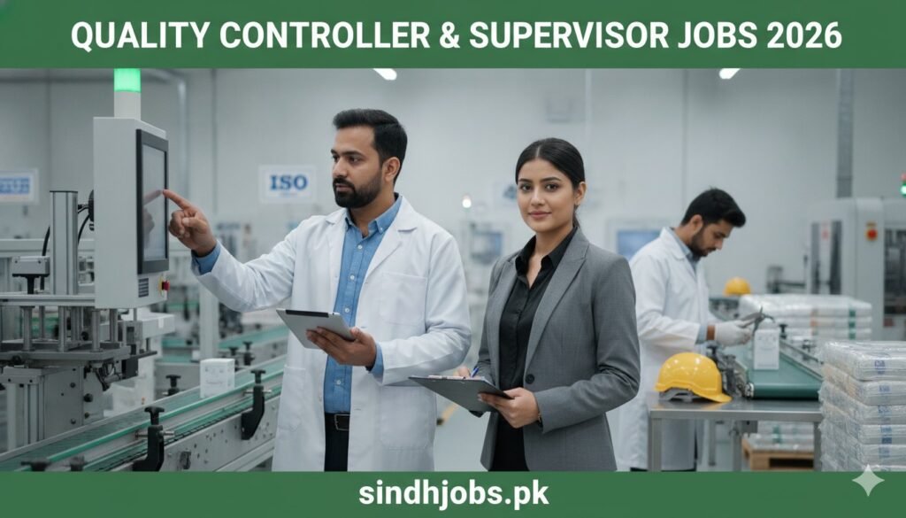 Quality Controller & Supervisor Jobs 2026