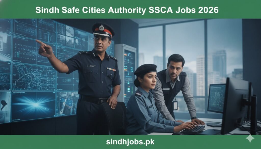 Sindh Safe Cities Authority SSCA Jobs 2026