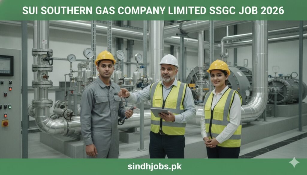 Sui Southern Gas Company Limited SSGC Job 2026