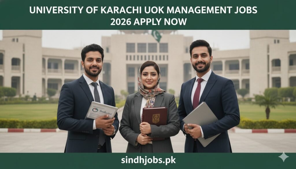 University of Karachi UoK Management Jobs 2026
