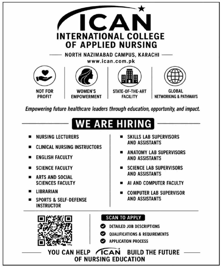 ICAN Nursing College Jobs 2026 Best Career Opportunities