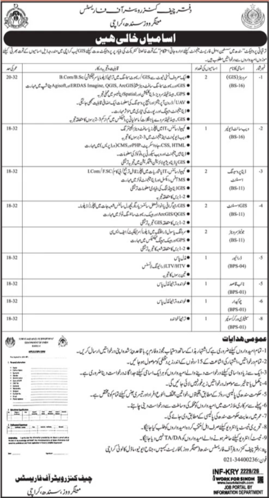 Mangrove Jobs 2026 Latest Forest Department Openings