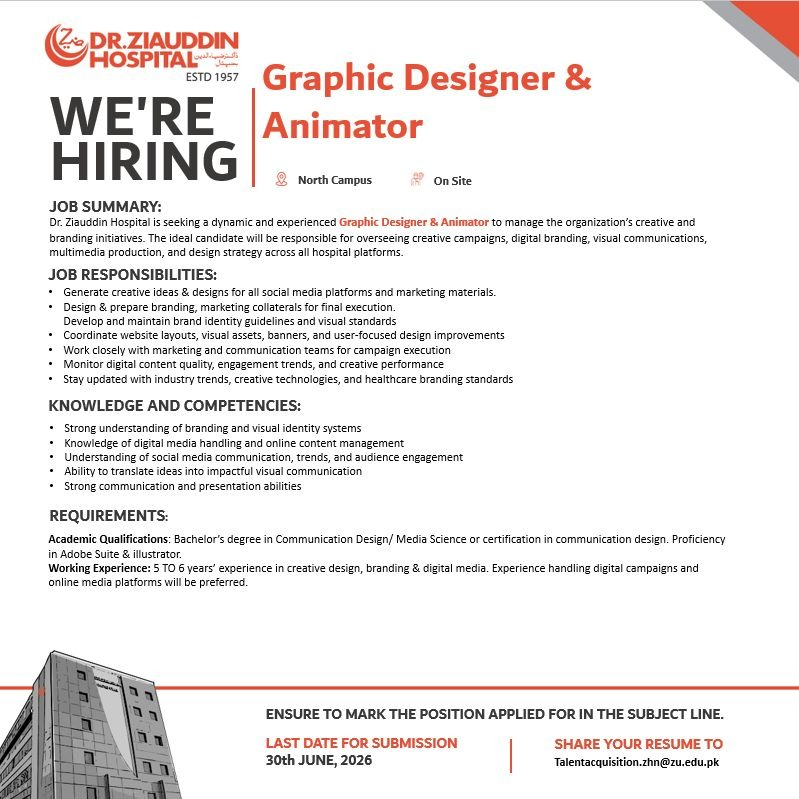 Graphic Designer Jobs Best Career Opportunity in Karachi