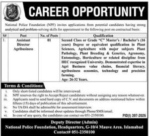 National Police Foundation NPF Jobs Career 2026
