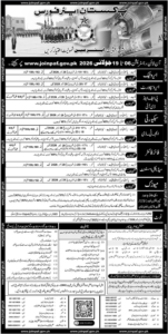 Pakistan Air Force PAF Jobs Application Opens 2026 Apply Online