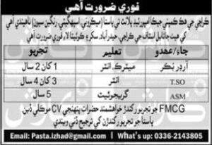 Private Company Hyderabad Jobs in Sindh 2026