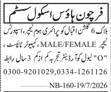Fortune House School System Jobs 2026