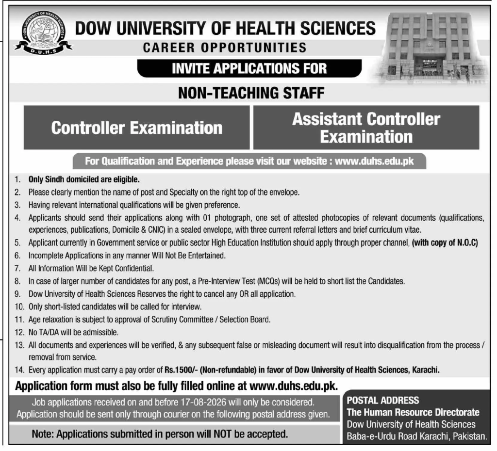 DUHS Careers: Secure Your Future Non-Teaching Role