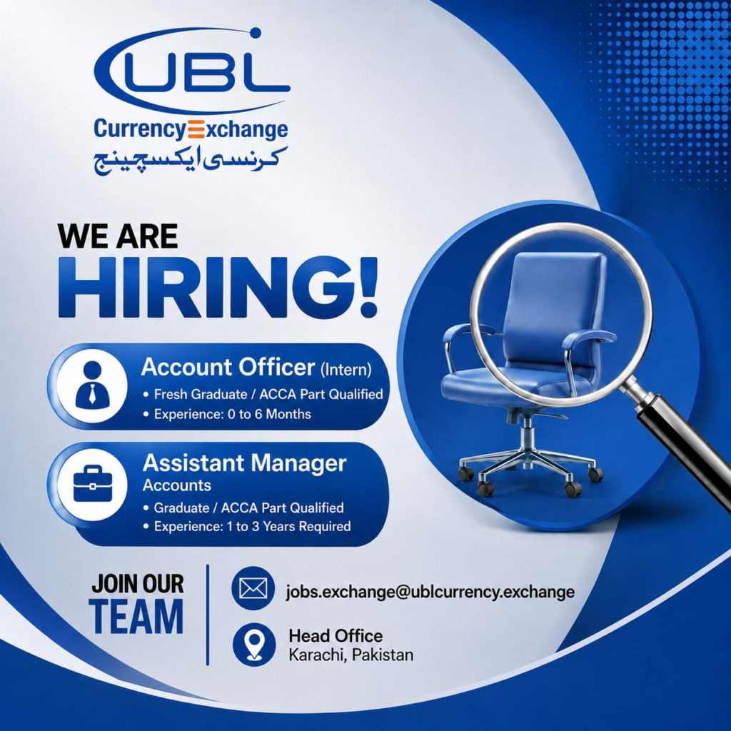Accounting Jobs Karachi Top Intern & Manager Roles